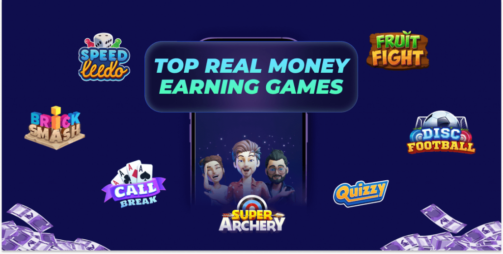 Money Games - Real Money Earning Games For Playing Online